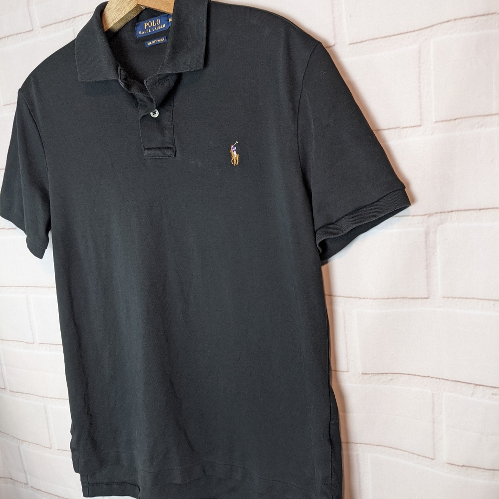 Polo by Ralph Lauren black polo shirt - Picture 4 of 5